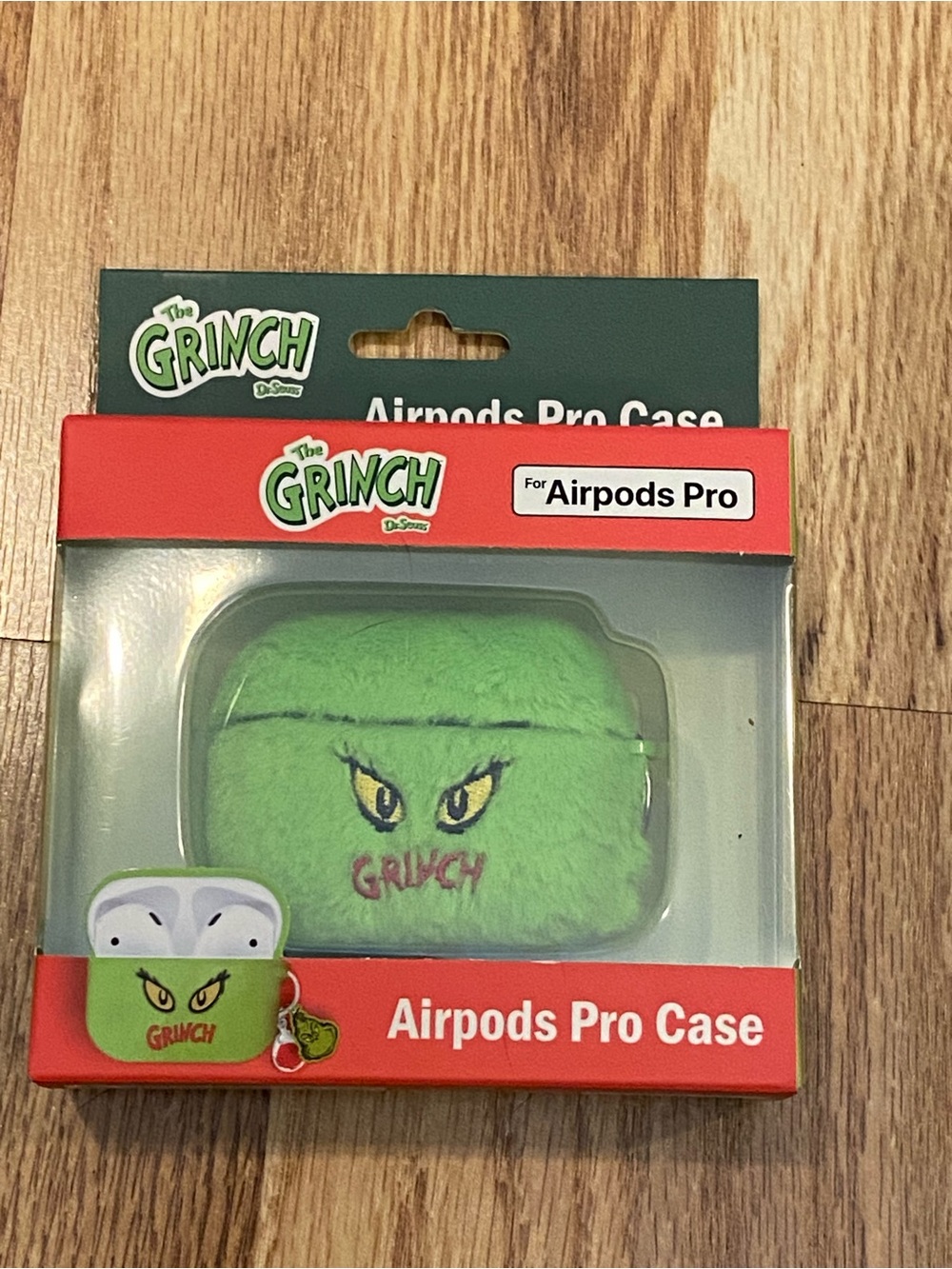 The Grinch Green AirPods Pro Case New